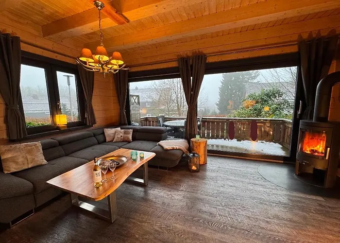 Harz - Blockhaus Mit Sauna Und Kamin, 4 Und 5 Sterne, Ch * Goslar